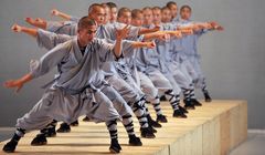 Шаолиньские монахи в Лондоне